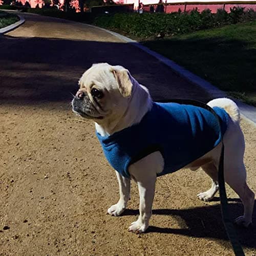 Gooby Stretch Fleece Vest - Indigo Blue, Medium — view 6