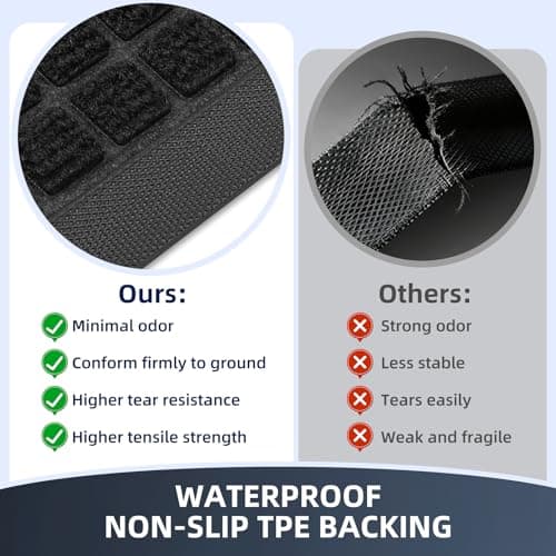 WELDUN Front Door Mat Outside Entrance, Heavy Duty Waterproof Doormat — view 3