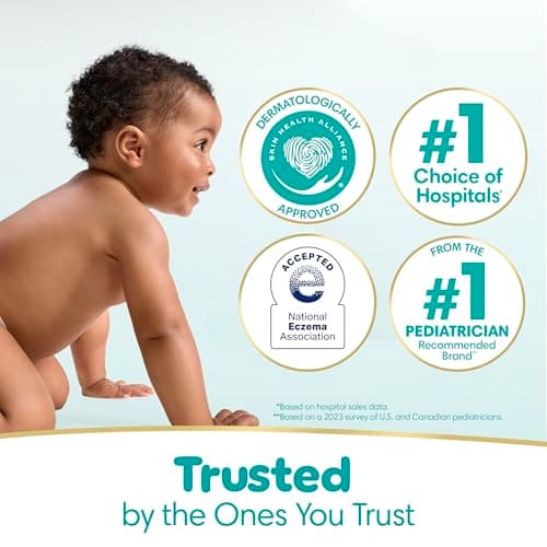 Pampers Sensitive Baby Wipes, Clinically Proven, Fragrance Free, Unscented, Water Based, Hypoallergenic, Multi-Use, Hand Wipes 1344 Wipes Total (24X Flip-Top Packs) [Packaging May Vary] — view 4