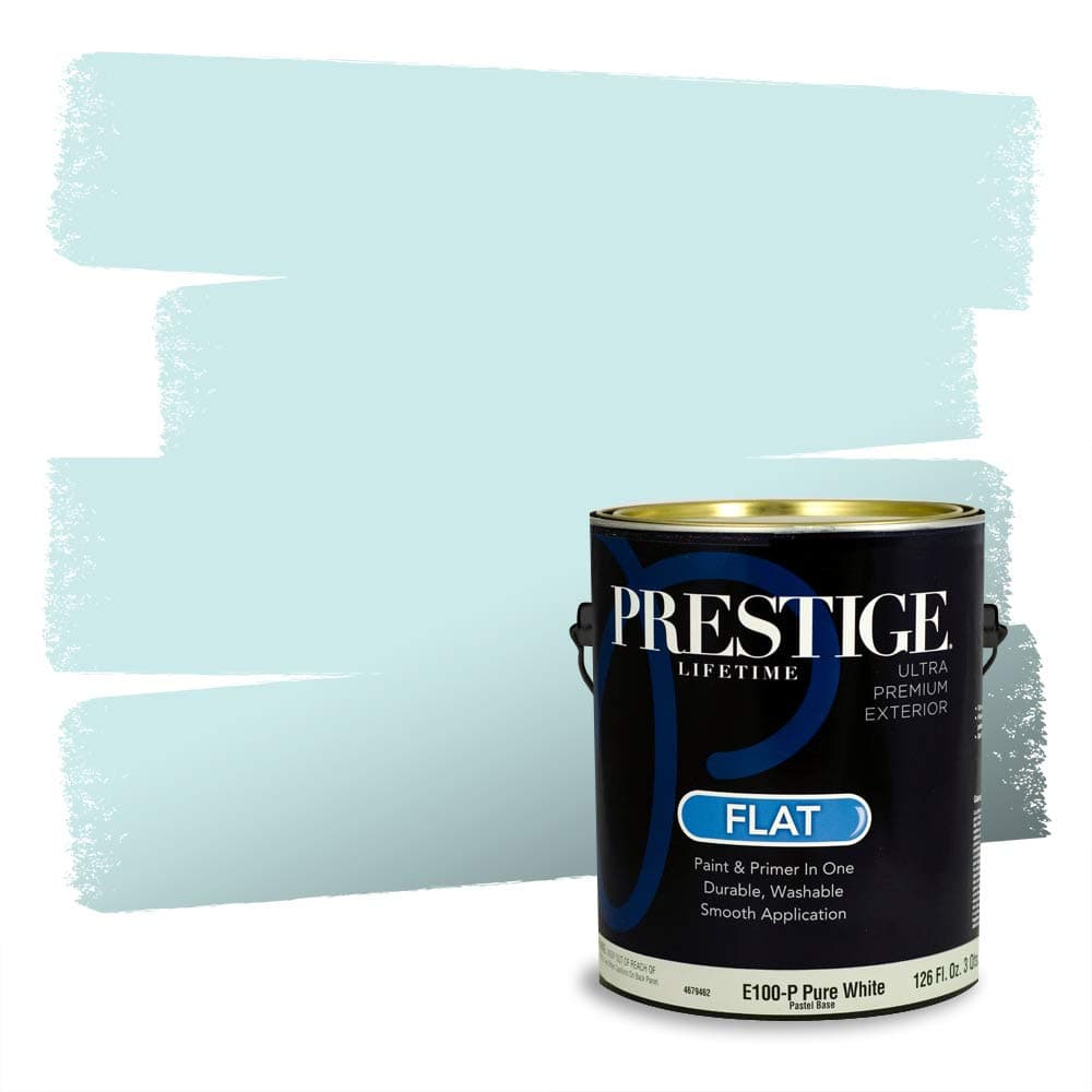 PRESTIGE Paints Interior Paint and Primer In One, 1-Gallon, Semi-Gloss, Comparable Match of Valspar* Dewdrop* — view 686