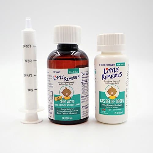 Little Remedies New Baby Essentials Kit with Saline Nasal Spray, Diaper Rash Cream, Gas Relief Drops, Gripe Water & More, Safe for Newborns — view 7