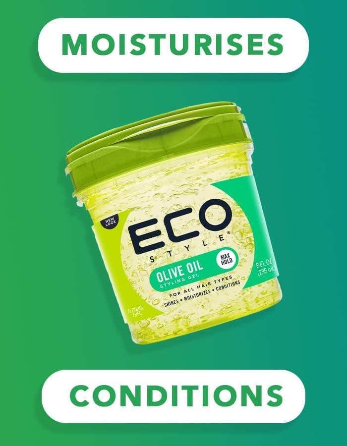 Eco Style Olive Oil Eco Styler Hair Gel, Hydrate and Style, Alcohol-Free, 236 ml (Pack of 1) — view 5