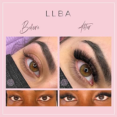 LLBA Promade Fans | Handmade Volume Eyelashes | Multi Selections From 3D To 16D | C CC D DD L M Curl | Thickness 0.03 ~ 0.1 mm | 8 - 20mm Length | Long Lasting | Easy Application (5D-0.07 D 12 mm) — view 5