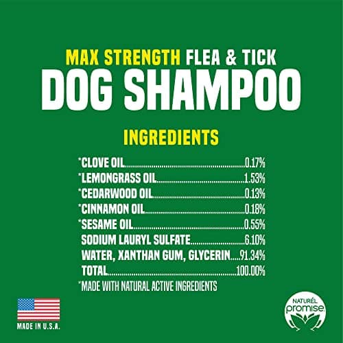 Flick! Max Strength Flea Shampoo for Dogs, Natural Flea and Tick Prevention for Dogs, Safe and Powerful Treatment & Control, Made in USA, 20oz — view 2