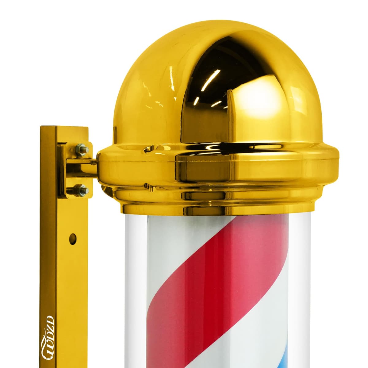 Mini 40 cm Dorado Poste Barbero Barber Pole — view 3