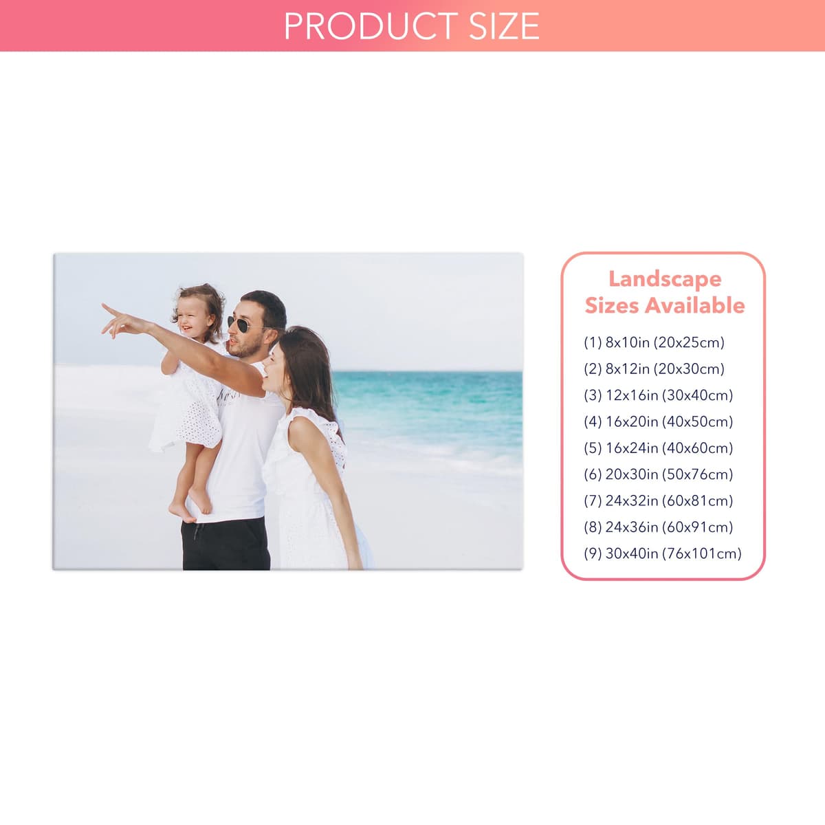 Print Maniacs Personalised Birthday Gifts for Women, Personalised Canvas with Photo, Customised Photo Canvas, Customise with Picture, Personalized Women Gifts for Birthday — view 3