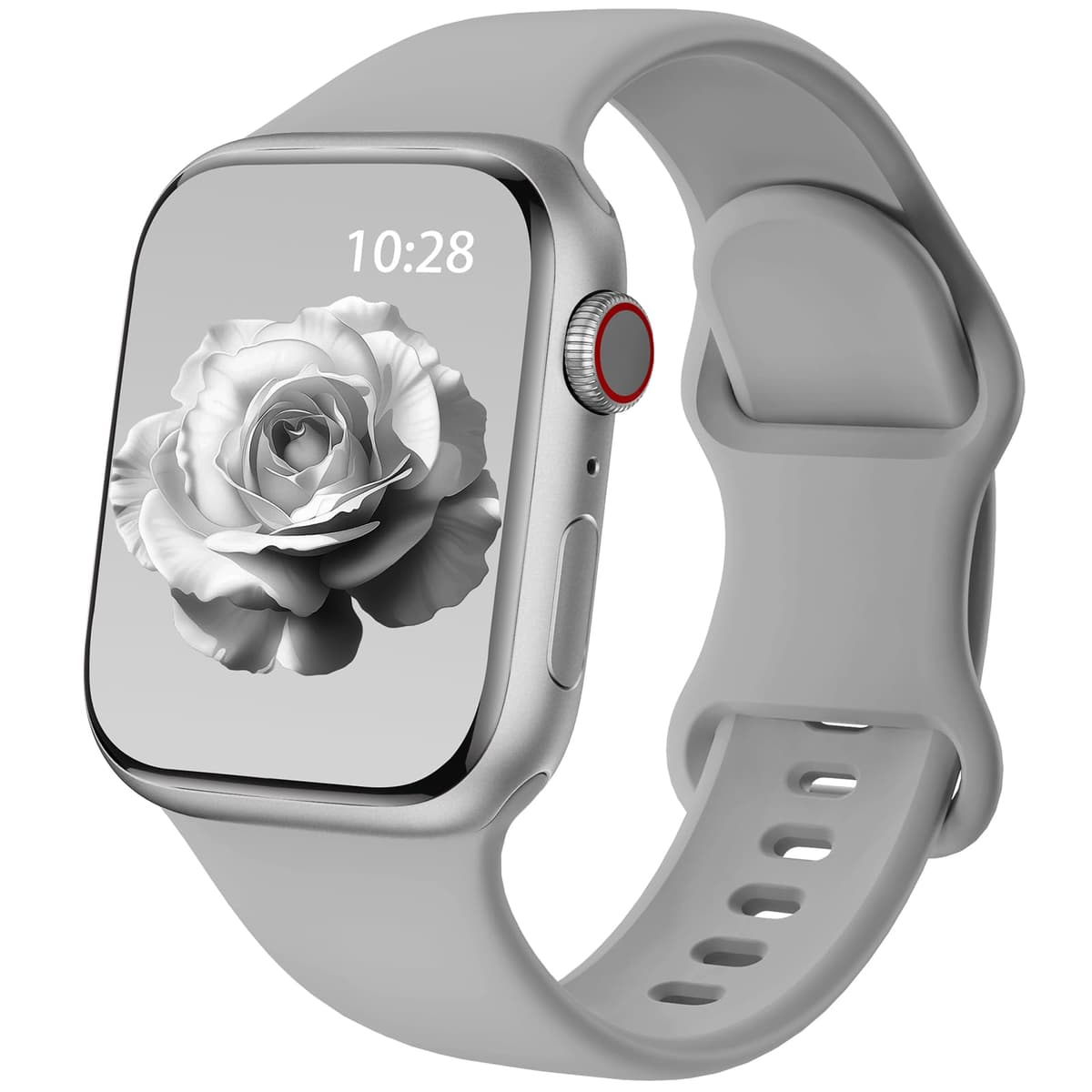 Patented Upgraded Silicone Strap Compatible with Apple Watch Straps 38mm 40mm 41mm 42mm(Series 10) for Women Men,Soft and Breathable Sport Watch Bands for iWatch Series 10 9 8 7 6 5 4 3 2 1 SE — view 20