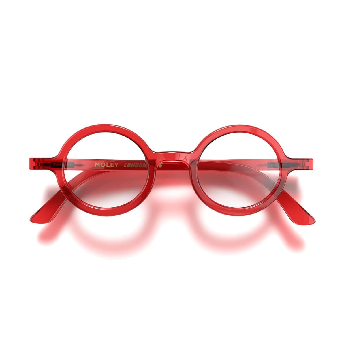 LONDON MOLE® Moley gafas de lectura | Lectores geniales de forma redonda | Hombre y mujer unisex | Bisagras de resorte — view 19