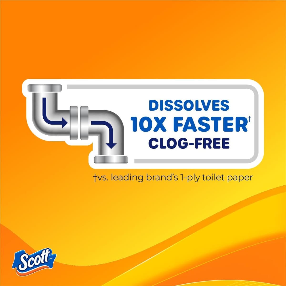 Scott Comfortplus Toilet Paper, Double Roll, Bath Tissue, 18 Count — view 38