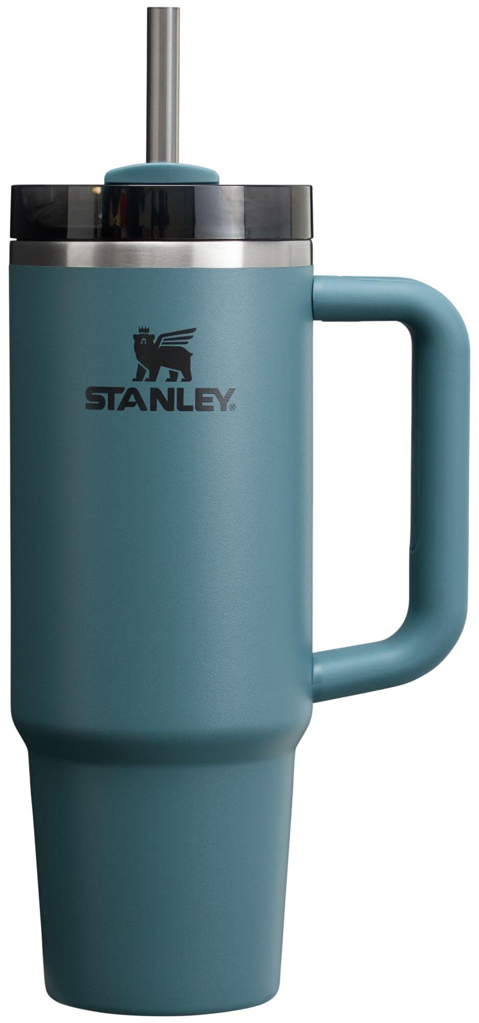 Stanley Quencher - Vaso H2.0 con mango - 1200 ml - Tapa de rosca con pajita incluida - Antifugas y portavasos de coche compatible para viajes - Vaso térmico de acero — view 22
