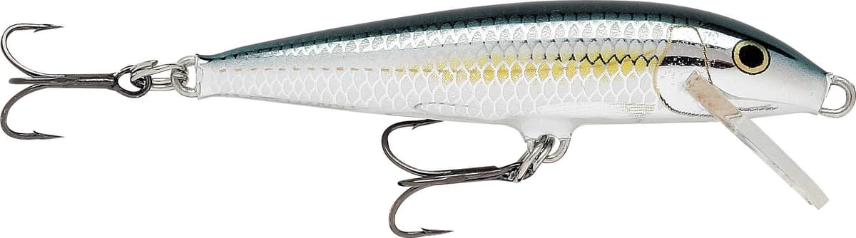 Rapala - Cebo de pesca de superficie para pesca de bass, 4 3/8", madera, punta de aguja, azul y negro — view 30
