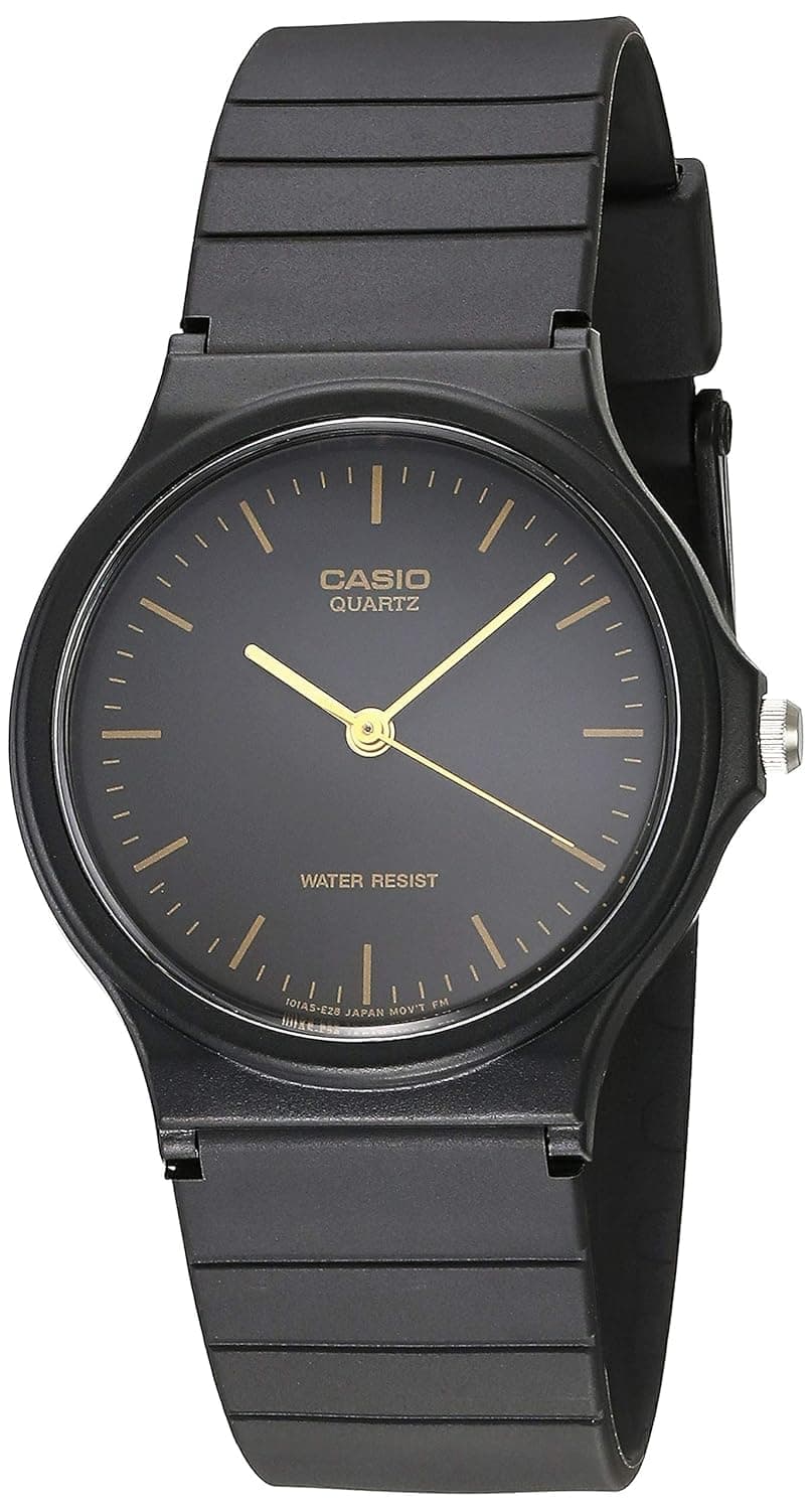 Casio MQ24 Series | Quartz Analog Watch for Men | Water Resistant | Resin Case | Resin Band | Resin Glass | Three Hand Analog (HR, Min, SEC) | Classic Casio Design | 3 Year Battery — view 6