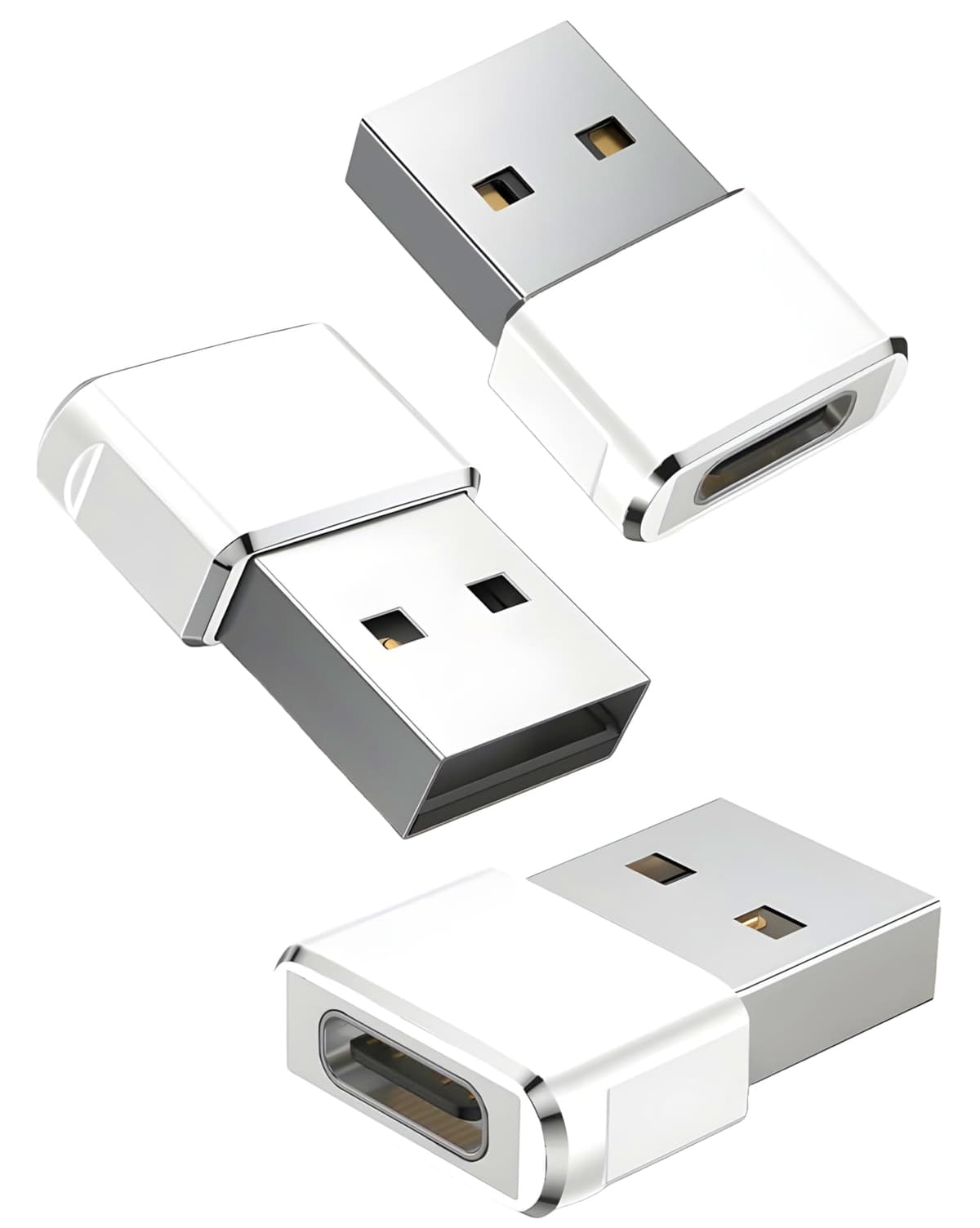 USB to USB C Adapter,USBC Female to USB A Male Adaptor, Type C Converter Charger for iPhone 17 Pro Max,16 15,Apple Watch iWatch S11 S10 SE,AirPods 3,iPad Mini Air,Samsung Galaxy S25 — view 9
