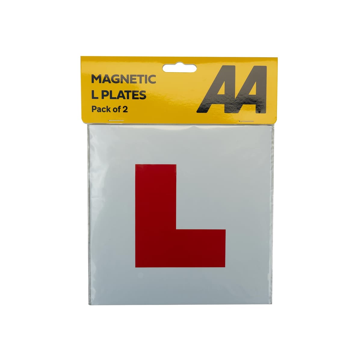 AA Magnetic L Plate, White, Pack of 2 — view 2
