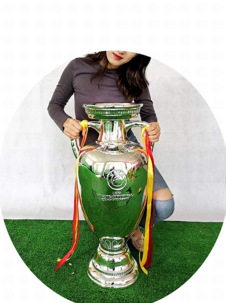 MU Tema de Fútbol 2020 Copa de Europa Trofeo de Campeón Del Modelo 1: 1 Fans Barra Decorar Adornos de Recuerdos,16cm,UNA — view 5