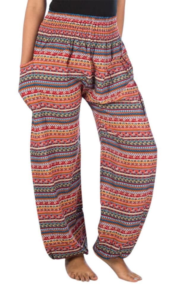 Lofbaz Harem Pants for Women Yoga Boho Hippie Clothing Womens Palazzo Bohemian Pajama Trousers Beach Indian Gypsy Genie Clothes — view 87