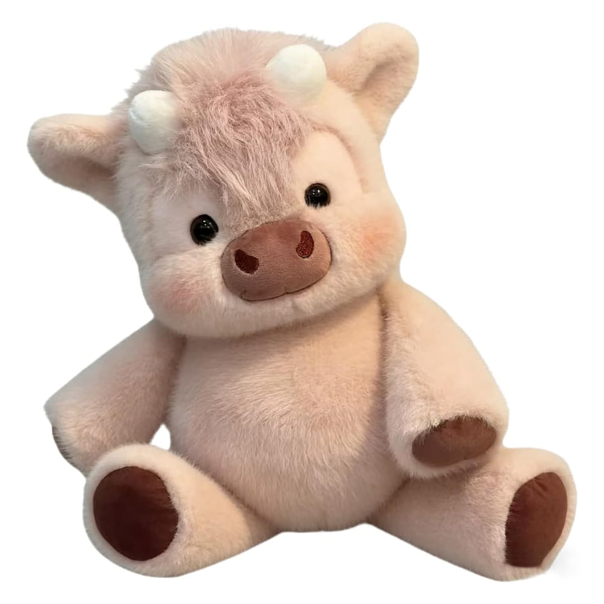 Peluche de jabalís | Peluche becerro corriendo 45 cm | Adorable muñeca animal jabalís corriendo peluches simulación | Ovejas peluches dibujos animados juguetes muñeca animal regalo para niñas y niños