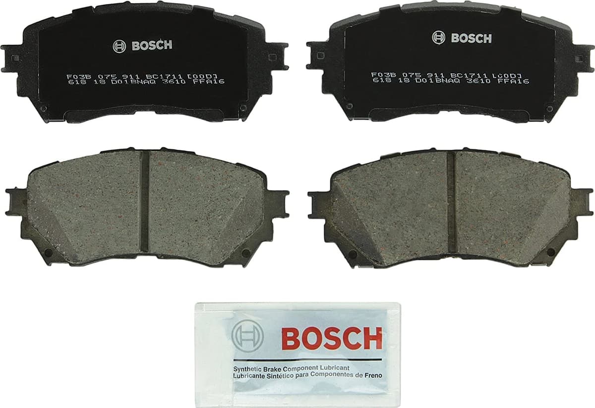 Bosch BC914 QuietCast Premium Ceramic Disc Brake Pad Set For: Acura ILX; Honda Accord, Civic, CR-V, Element, Fit, Front — view 113