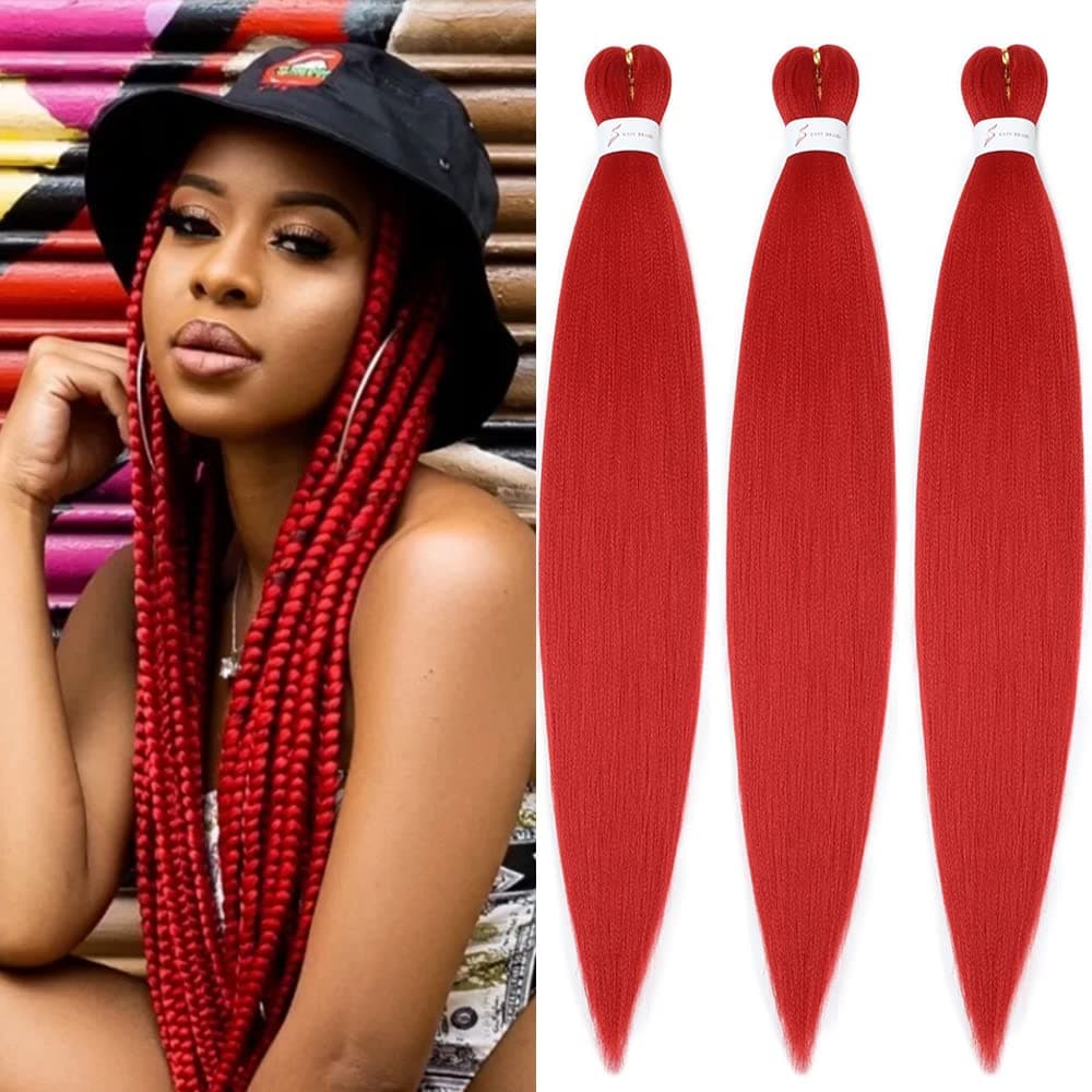 YDDM Capelli Per Treccine Africane Azul Extension Treccine Texture Yaki Easy Install per Principianti 26 Pollici 3 Pezzi Capelli Leggeri e Naturali per Box Braids, Twist e Crochet — view 74