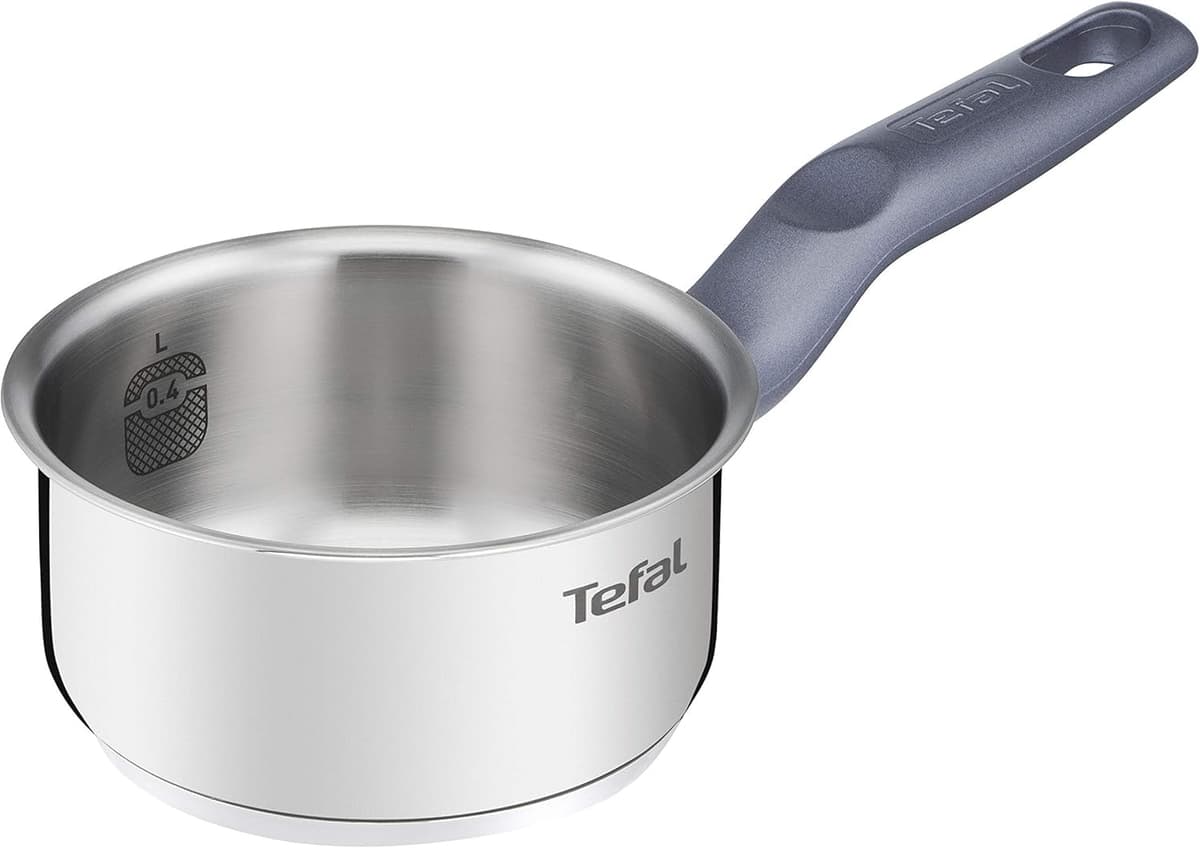 Tefal Daily Cook - Juego de Sartenes de 20/24/26 cm, Apto inducción, antiadherente, revestimiento titanio, Thermo-signal, apto lavavajillas y horno, acero inoxidable — view 16