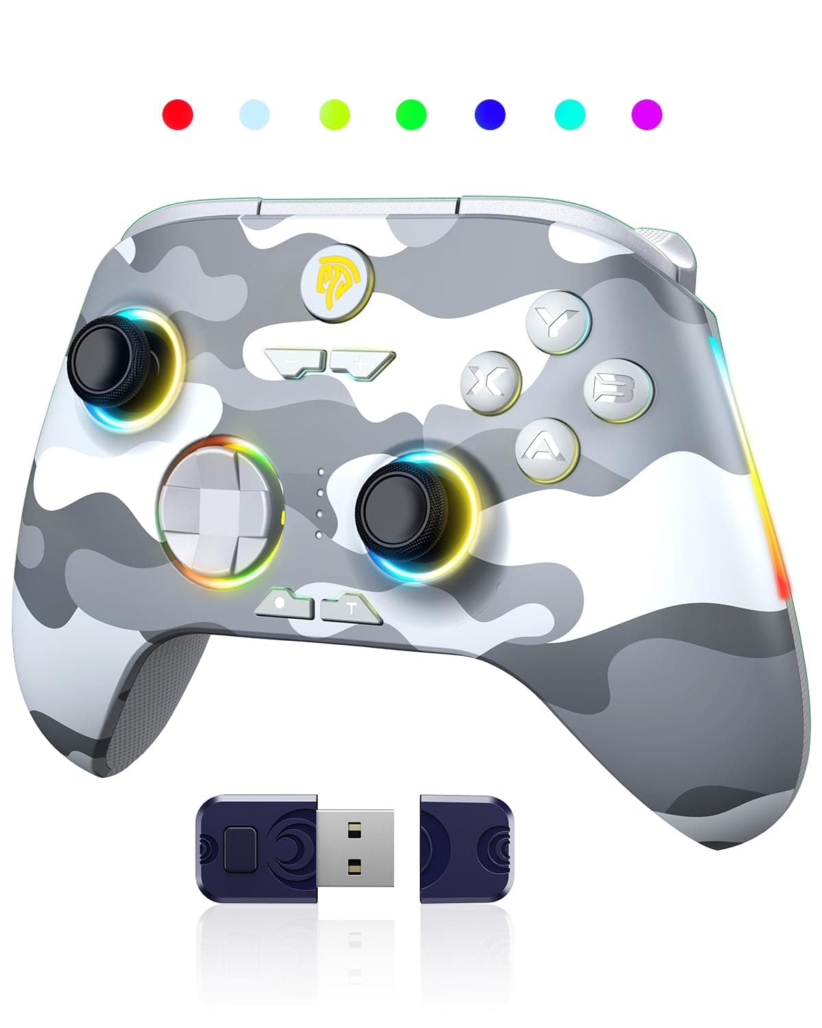 EasySMX X15 Wireless PC Controller with Hall Triggers, Hall Joysticks, Enhanced Bluetooth Game Controller,No Drift No Deadzone effect, Compatible with Windows PC, Android, Steam and Switch — view 17