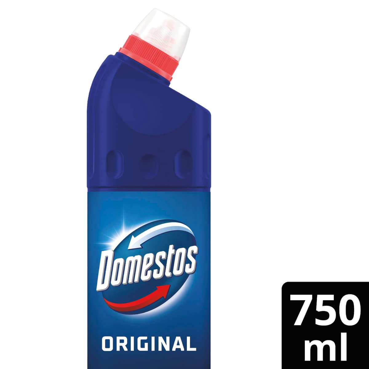 Domestos Original Thick Bleach disinfectant that eliminates 99.99% of bacteria and viruses* unstoppable strength 750 ml — view 2