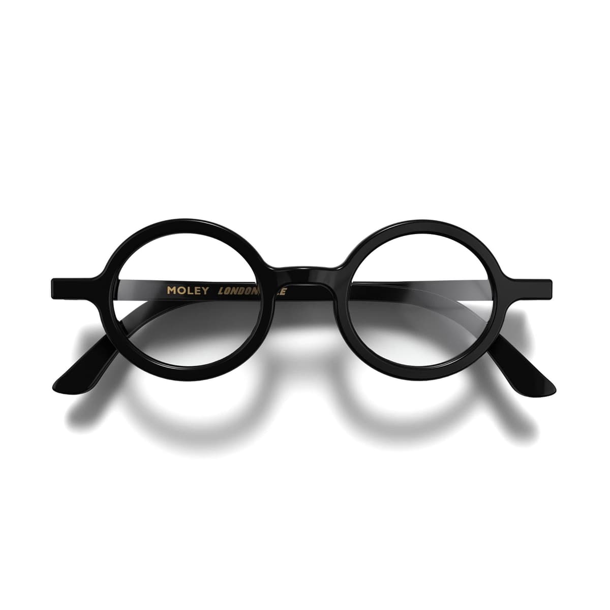 LONDON MOLE® Moley gafas de lectura | Lectores geniales de forma redonda | Hombre y mujer unisex | Bisagras de resorte