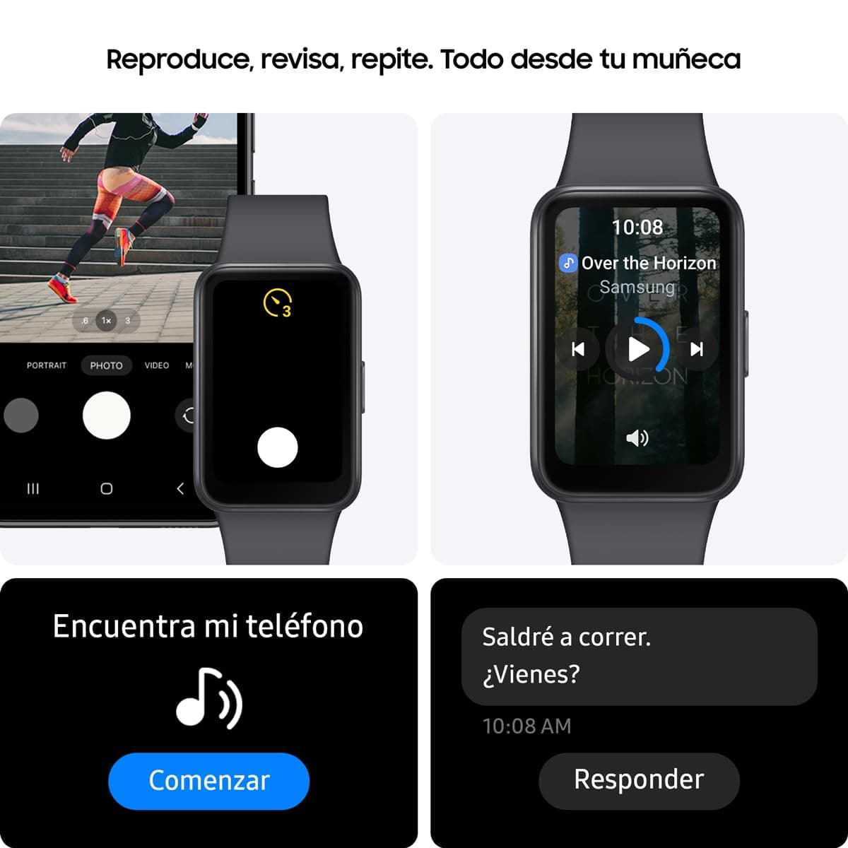 SAMSUNG Galaxy Fit3 Graphite — view 6