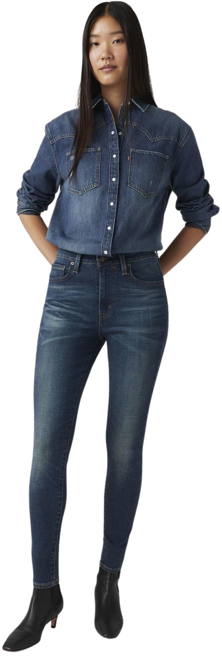 Levi'S Plus Size 721 High Rise Skinny Vaqueros Mujer — view 5