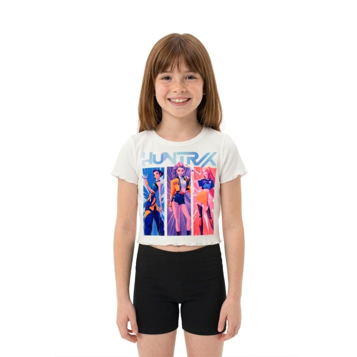 Vicyol S&D Camiseta K-Pop para Niños y Niñas. Camiseta de la Serie de Moda Huntrix. Camiseta de Las Guerreras de H. — view 11