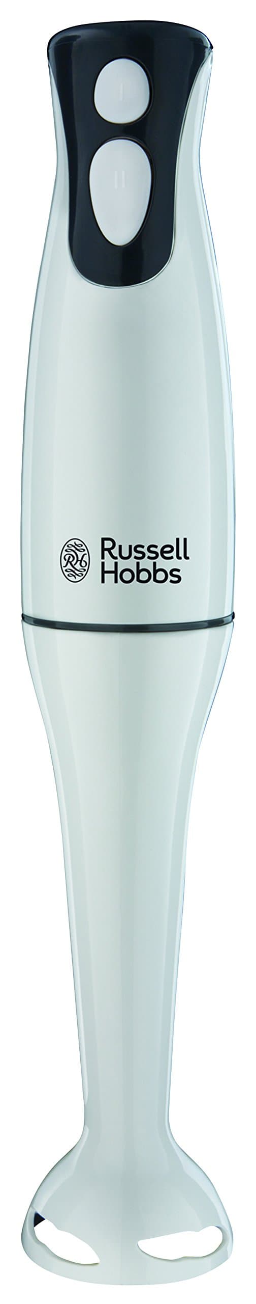 Russell Hobbs Food Collection Electric Hand Blender, 2 Speeds and Pulse Technology, Detachable blending leg for easy cleaning, Stainless steel blades, 200W, 22241
