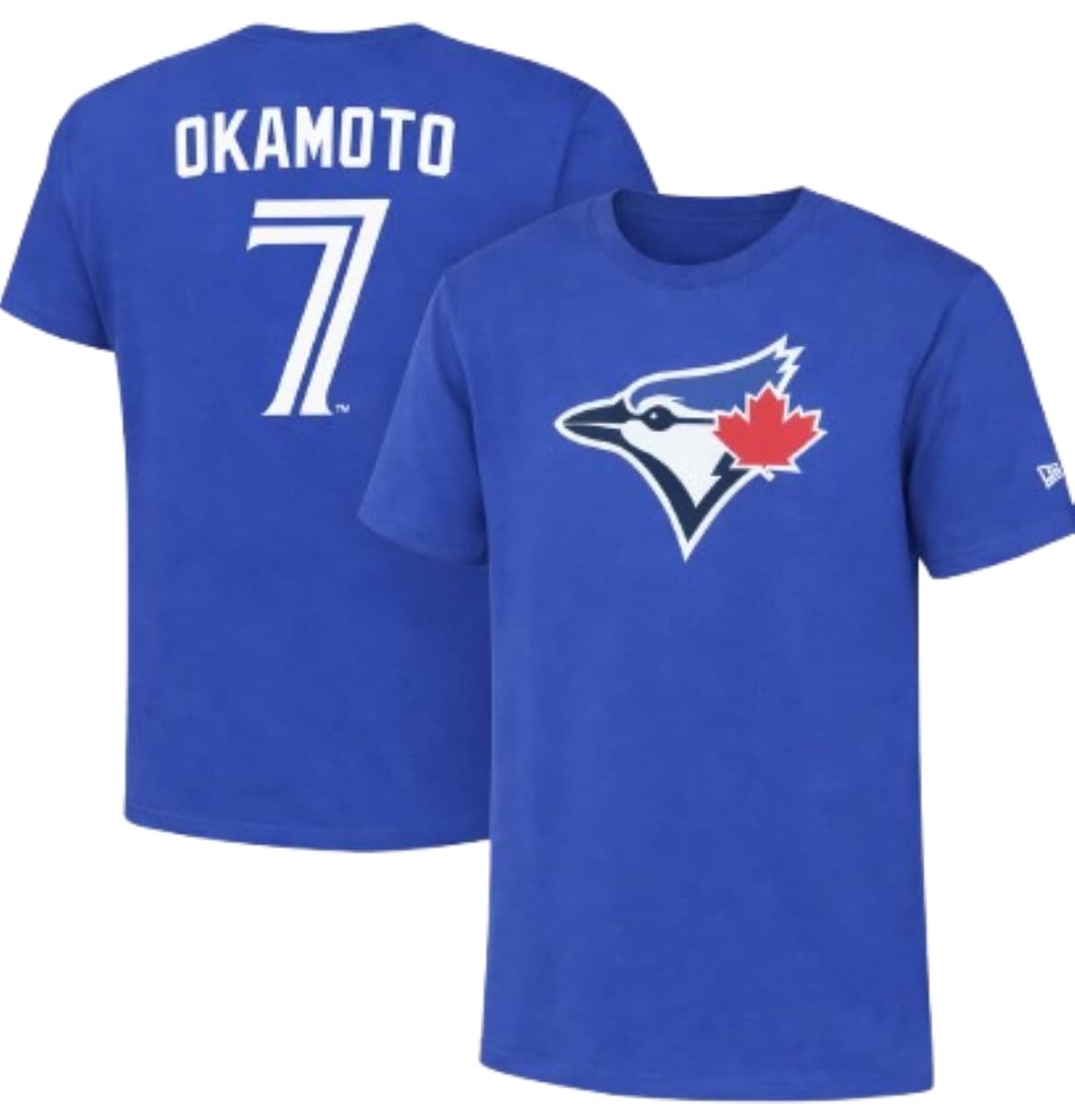 New Era MLB Toronto Blue Jays Player Name & Number T-Shirts - Royal Blue (CA/US, Alpha, X-Large, Regular, Regular, Clement #22, Royal Blue) — view 5