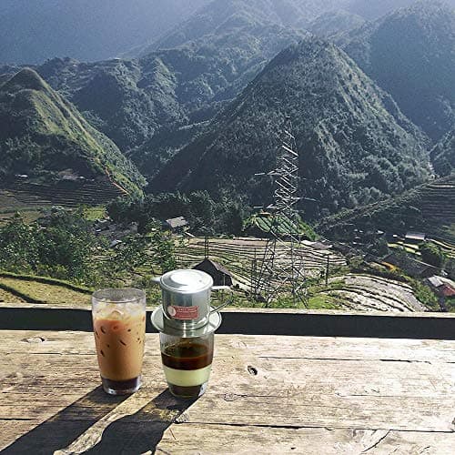 Thang Long Vietnamese Coffee Filter Maker Press. Screw Down Phin Made in Vietnam. Authentic (1, Medium (8 oz)) — view 6
