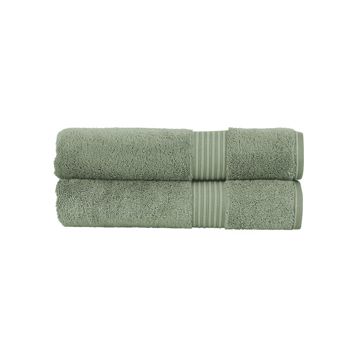 Christy Supreme Hygro 2 Hand Towels Set | Mineral Blue | 100% Luxury Supima Cotton | Ultra Soft | Super Absorbent | 650GSM | Plush and Long Lasting — view 77