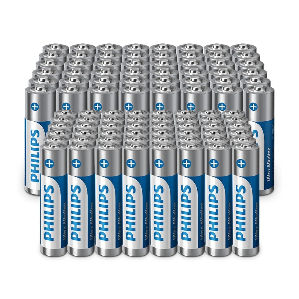 Philips Ultra 9V Alkaline Batteries, 6LR61 - Essential for Smoke Detectors and Radios, Pack of 20 — view 15