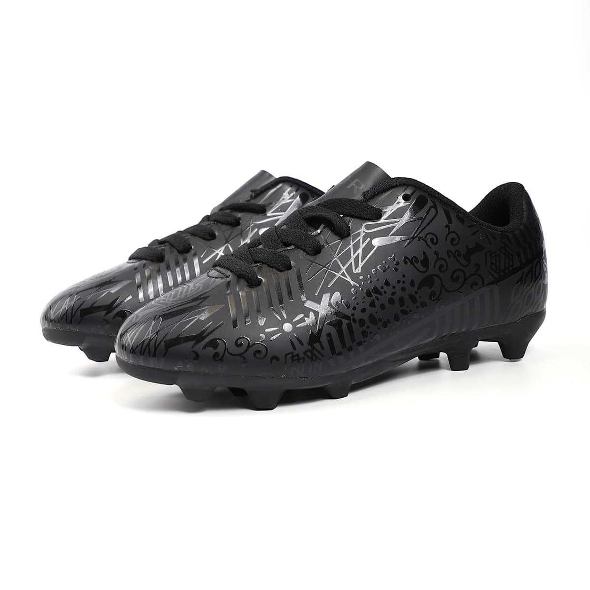 Boys Football Shoes Kids Girls FG/AG Soccer Athletics Training Sport Running Shoes Profession Competition Teenager Indoor Outdoor Cleats Sneakers — view 2