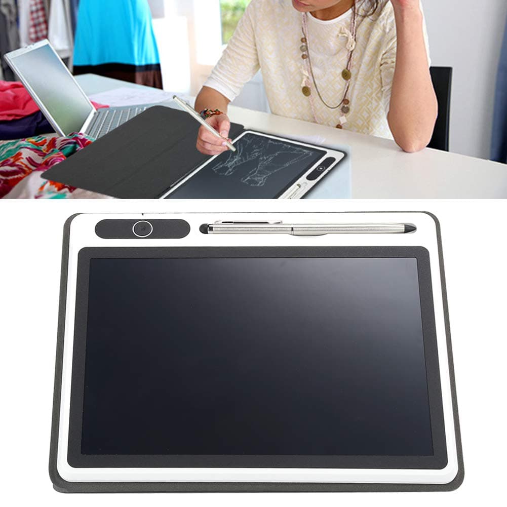 Bloc de notas electrónico Protable Bloc de notas electrónico Tableta LCD Almohadilla de dibujo Suministros comerciales Herramienta de pintura a mano(black) — view 2