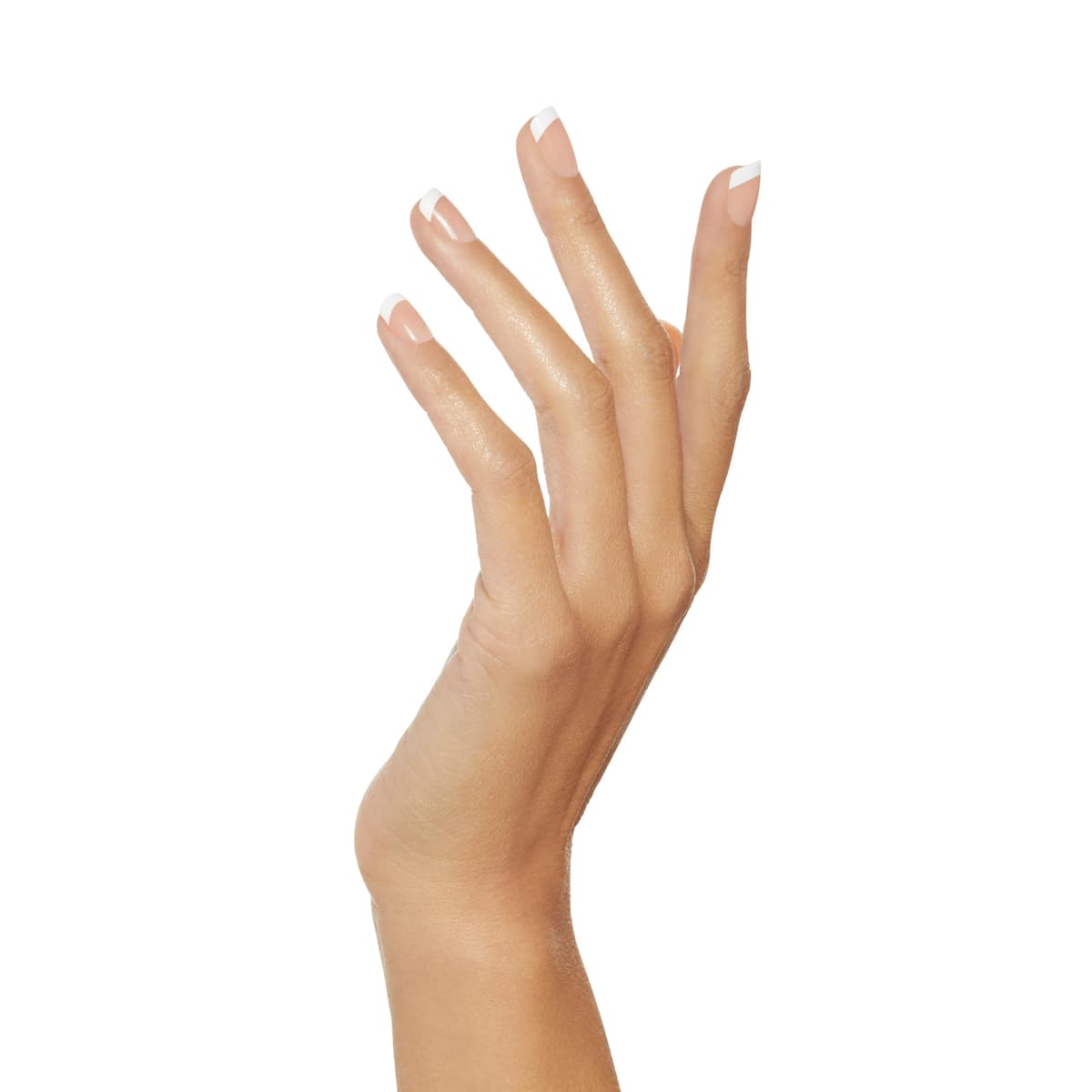 KISS Salon Acrylic French Nude Collection, Cashmere, Medium Length Nude Fake Nails, Includes False Nails, Nail Glue, Nail File, and Manicure Stick, 28 Count (Pack of 1) — view 15