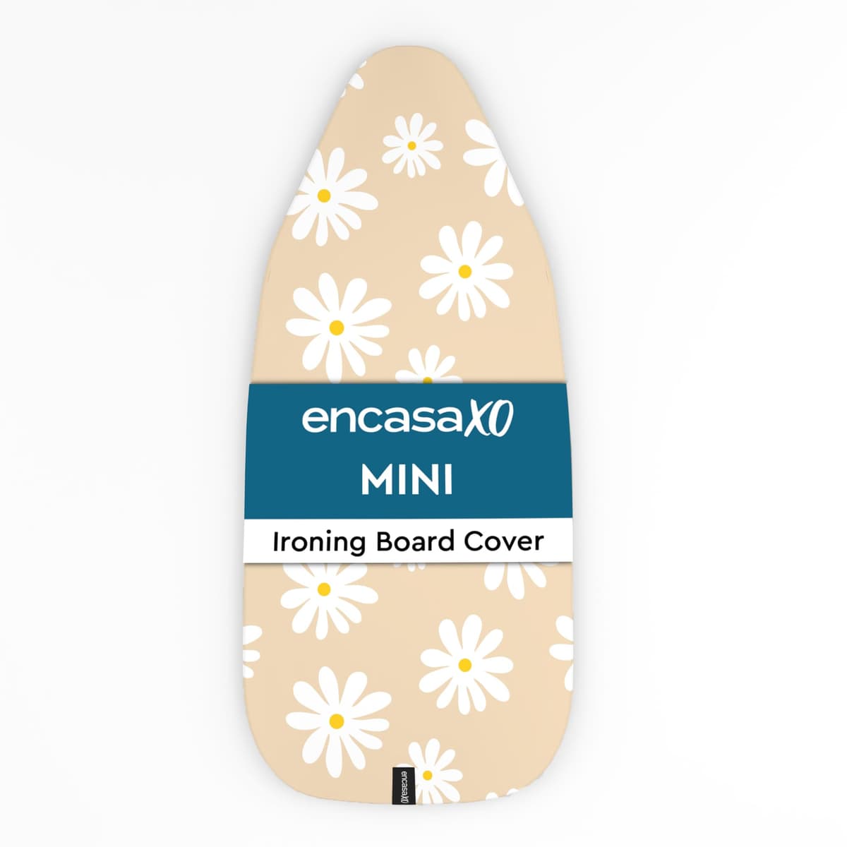Encasa XO Ironing Board Covers and pad 125x46 cm- Thick 3mm Felt Padding, Drawstring Tightening & Lock, Heat Reflective, Scorch & Stain Resistant, for Wide Ironing Board - Big Leaves Green — view 27