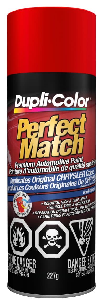 Dupli-Color CBFM03357 Perfect Match Premium Automotive Paint, Performance White, 8 Ounces, 1 (Non-Carb Compliant) — view 2