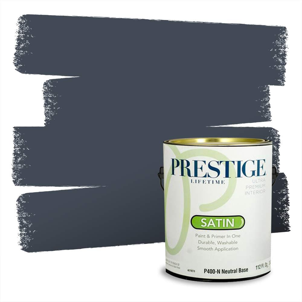 PRESTIGE Paints Interior Paint and Primer In One, 1-Gallon, Semi-Gloss, Comparable Match of Valspar* Dewdrop* — view 1550