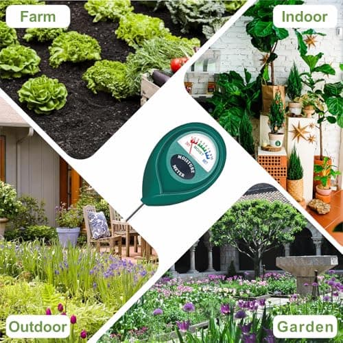 Soil Moisture Meter Sensor,Plant Water Monitor,Hygrometer for Gardening, Farming, No Batteries Required — view 5