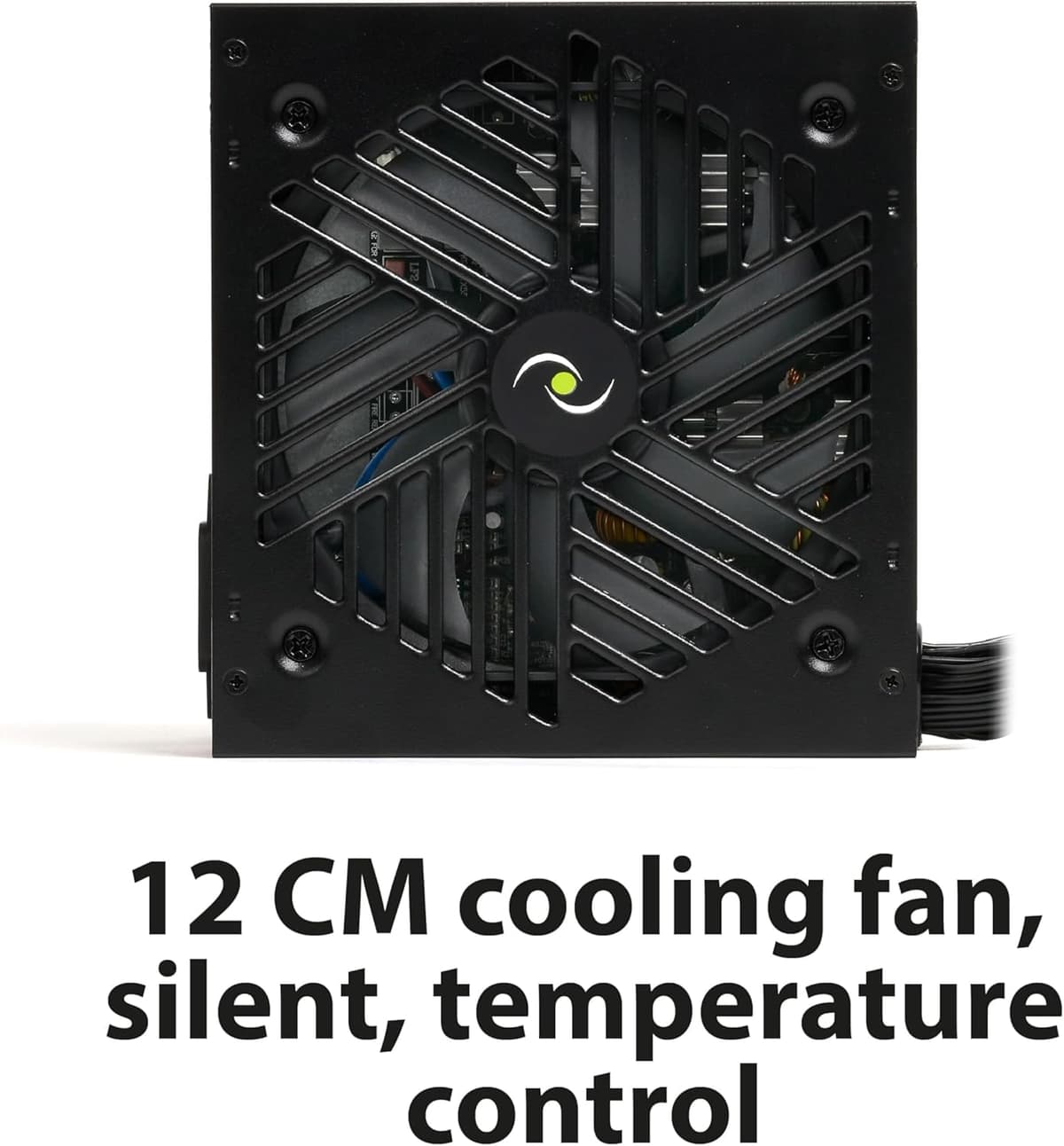 Tecnoware Power Systems Free Silent PRO 650 Power Supply for Advanced PCs with NVIDIA GeForce GTX - RTX Graphics Card, Silent Fan, PCI-E Connectors, CPU 4+4, SATA, Molex — view 5