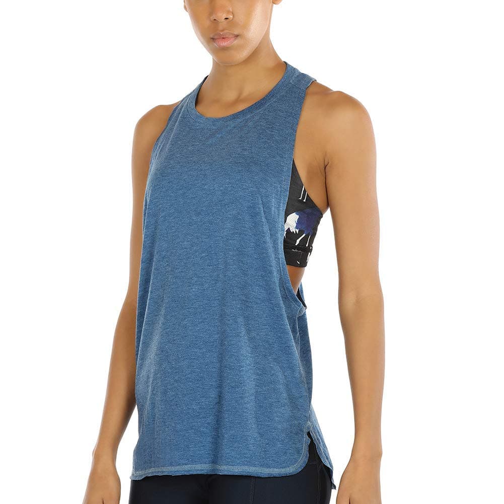 icyzone Sueltas y Ocio Camiseta de Fitness Deportiva de Tirantes para Mujer, Pack de 3 — view 18
