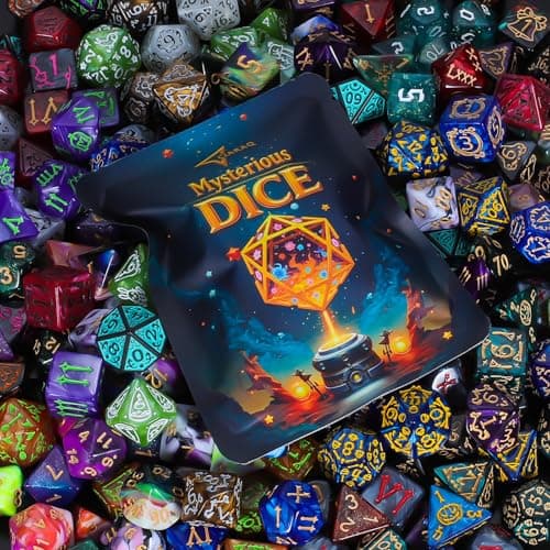 CiaraQ Polyhedral Dice Set - DND Role Playing Dice — view 4