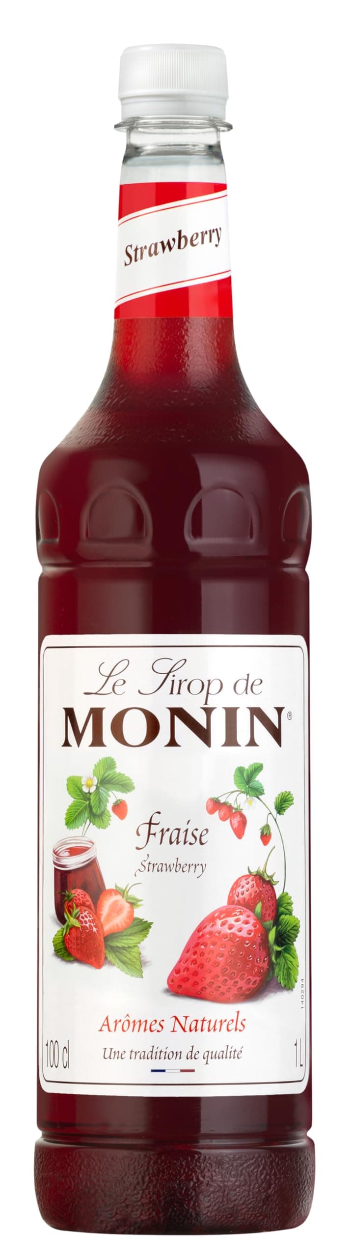 Monin Premium Vanilla Syrup 1L For Coffee And Cocktails. Vegan-Friendly, Allergen-Free, 100 Percent Natural Flavours And Colourings — view 75