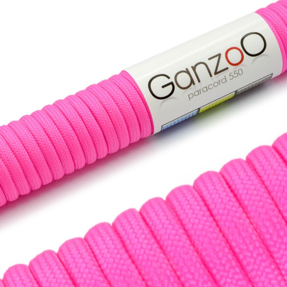 Ganzoo Paracord 550, Cuerda de 4 mm, 30 Metros, Poliéster, Tipo 3-7 Hilos Interiores, Correa de Perro Collar Pulsera, Camping Supervivencia y Cuerda Multiusos, Verde Oscuro — view 73