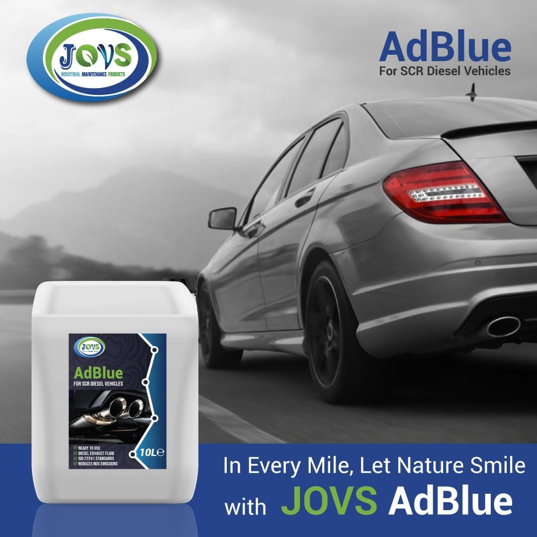 JOVS AdBlue 10 Liters with Spout – Diesel Exhaust Fluid Additive for SCR-Equipped Vehicles - Crystal Clean Diesel Treatment F — view 4