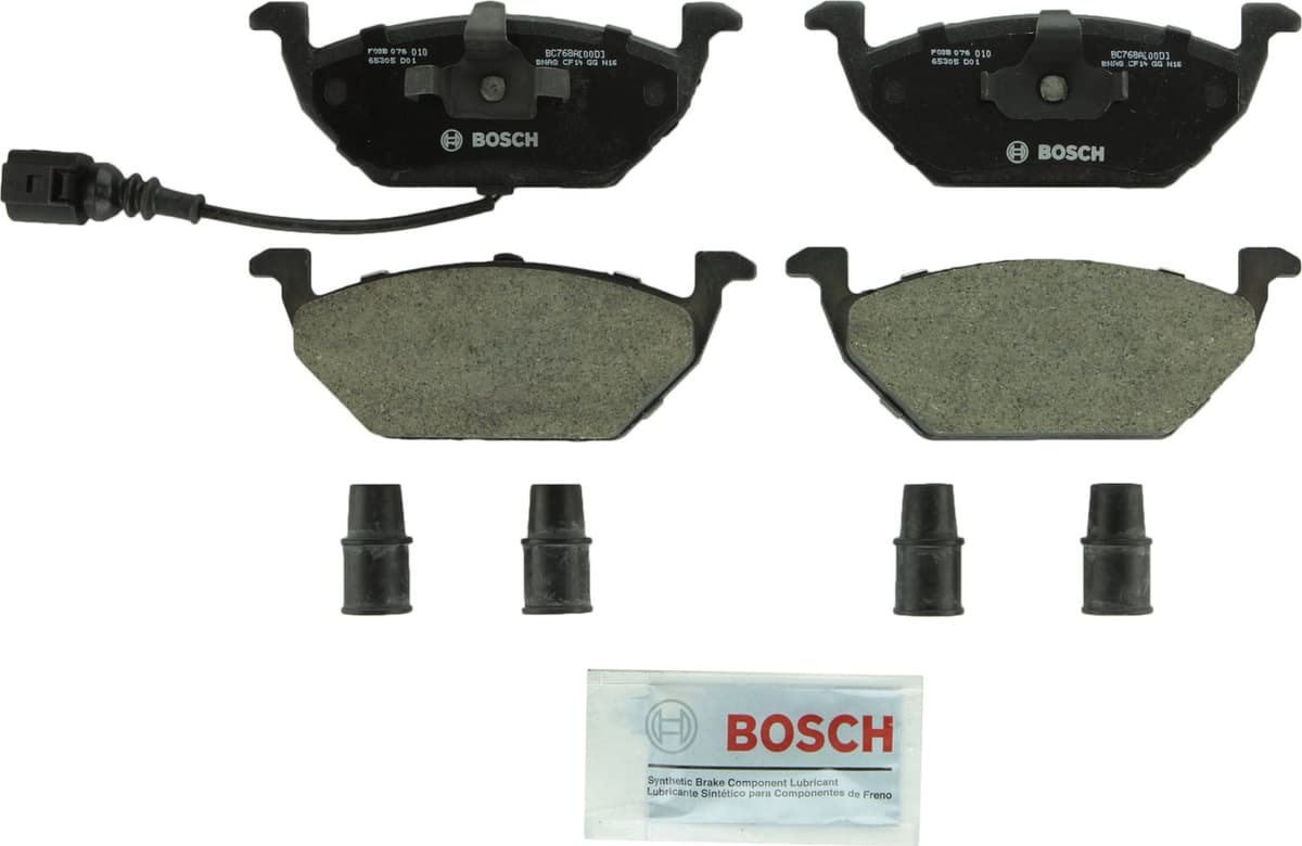 Bosch BC914 QuietCast Premium Ceramic Disc Brake Pad Set For: Acura ILX; Honda Accord, Civic, CR-V, Element, Fit, Front — view 359