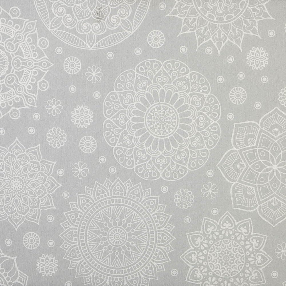 Kt KILOtela - Tela Loneta Estampada, Decoración, Tapizar, Cojines, Cortinas, Bolsos, Manteles, Costura Creativa, 100 cm Largo x 280 cm Ancho, Flores Sevilla, Rosa, Azul ─ 1 Metro — view 16